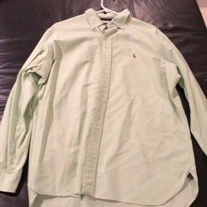 Ralph Lauren Classic Fit XL dress shirt Green
